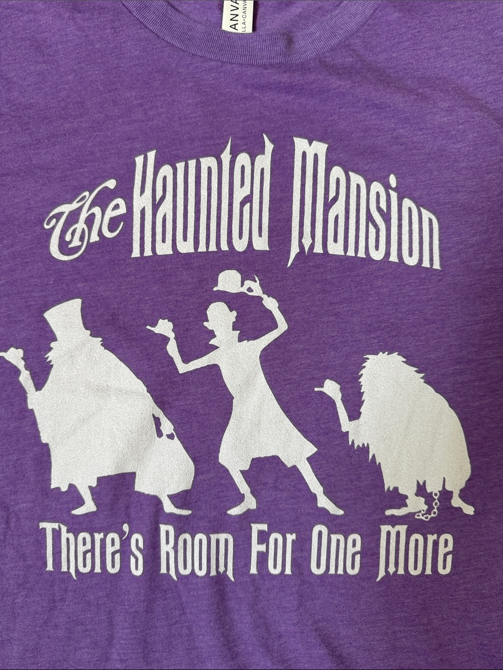 The Haunted Mansion Hitchhiking Ghosts “There’s Room For One More” Tshirt-Medium